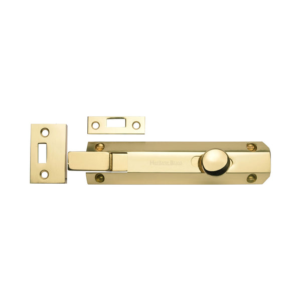 Necked Door Bolt. by M Marcus - Heritage Brass