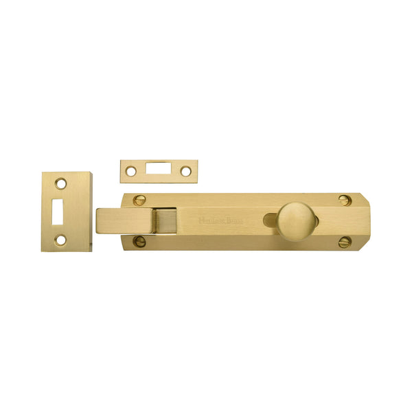 Necked Door Bolt. by M Marcus - Heritage Brass