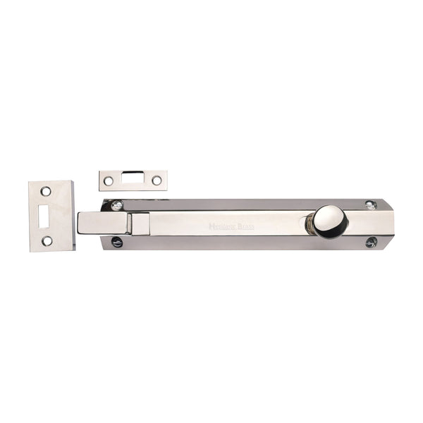 Necked Door Bolt. by M Marcus - Heritage Brass