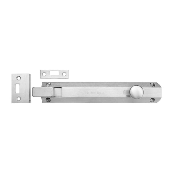 Necked Door Bolt. by M Marcus - Heritage Brass
