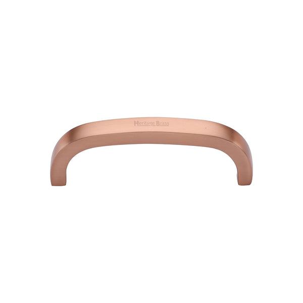 Curved D Shaped Cabinet Pull Handle by M Marcus - Heritage Brass