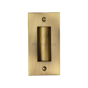 Flush Pull by M Marcus - Heritage Brass