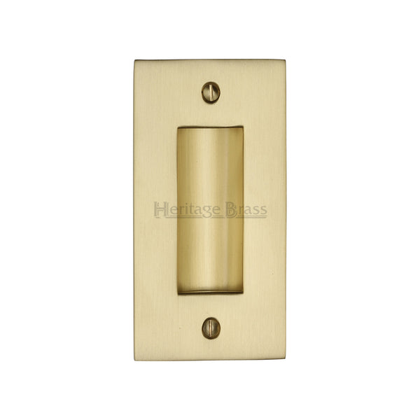 Flush Pull by M Marcus - Heritage Brass