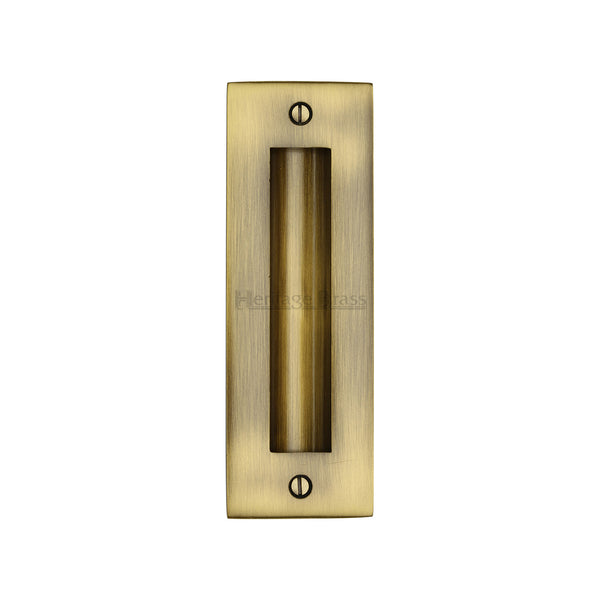 Flush Pull by M Marcus - Heritage Brass