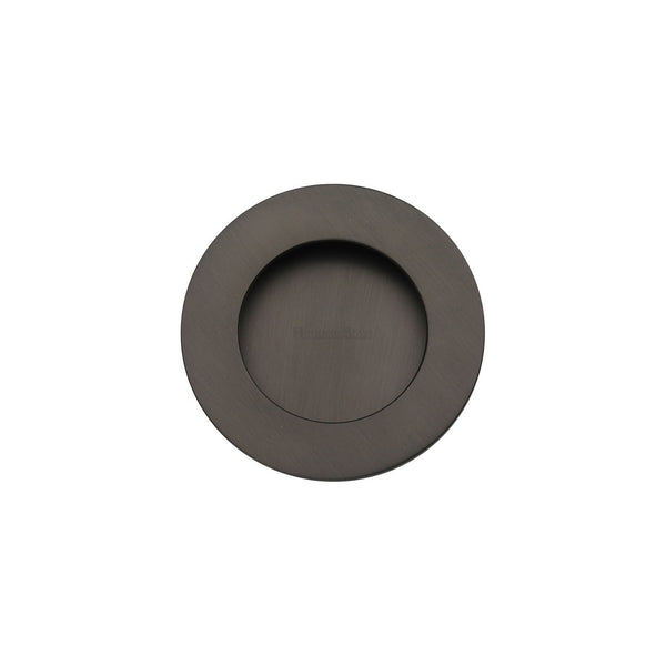 Round Flush Pull - C1835 by M Marcus - Heritage Brass