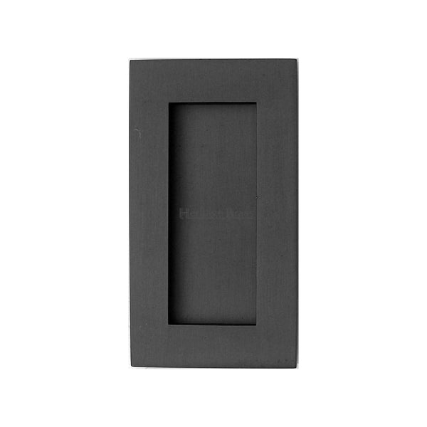 Rectangular Flush Pull - C1855 by M Marcus - Heritage Brass