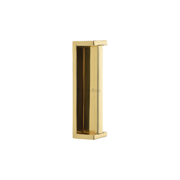 Heritage Brass Sliding Flush Pull by M Marcus - Heritage Brass