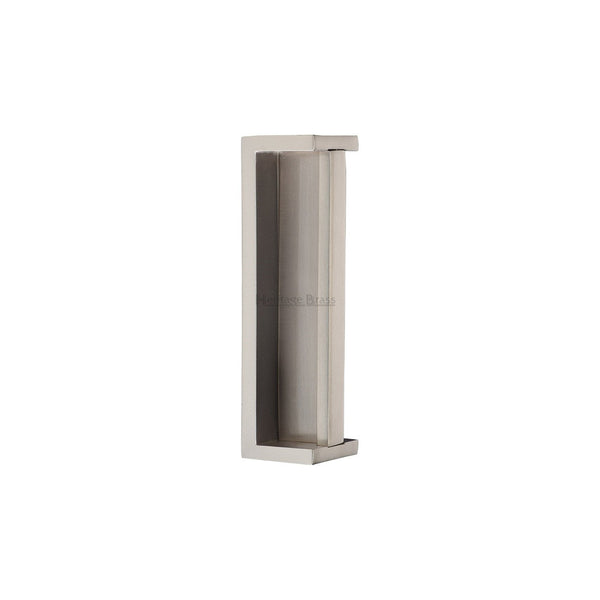 Heritage Brass Sliding Flush Pull by M Marcus - Heritage Brass