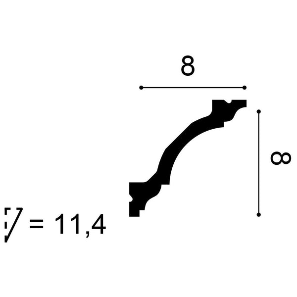 Orac Decor, C213 Cornice Moulding, Cornice Moulding, Cornice Moulding