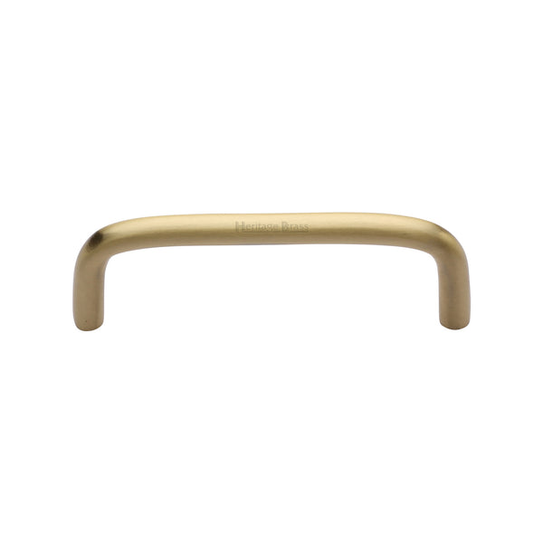 Wire Cabinet Pull Handle by M Marcus - Heritage Brass