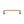 Wire Cabinet Pull Handle with Rose by M Marcus - Heritage Brass