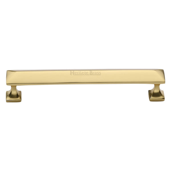 M Marcus - Heritage Brass, Pyramid Cabinet Pull Handle, Cabinet Hardware, Cabinet Pull Handles