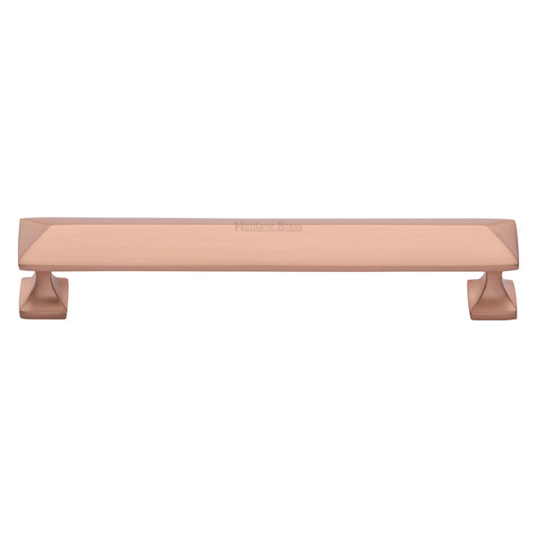 M Marcus - Heritage Brass, Pyramid Cabinet Pull Handle, Cabinet Hardware, Cabinet Pull Handles