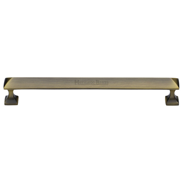 M Marcus - Heritage Brass, Pyramid Cabinet Pull Handle, Cabinet Hardware, Cabinet Pull Handles