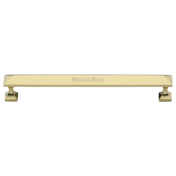 M Marcus - Heritage Brass, Pyramid Cabinet Pull Handle, Cabinet Hardware, Cabinet Pull Handles