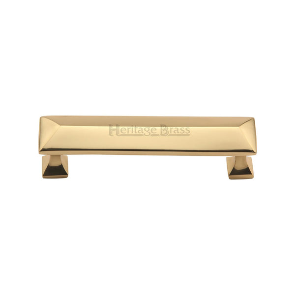 M Marcus - Heritage Brass, Pyramid Cabinet Pull Handle, Cabinet Hardware, Cabinet Pull Handles