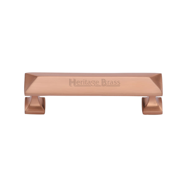 Pyramid Cabinet Pull Handle by M Marcus - Heritage Brass