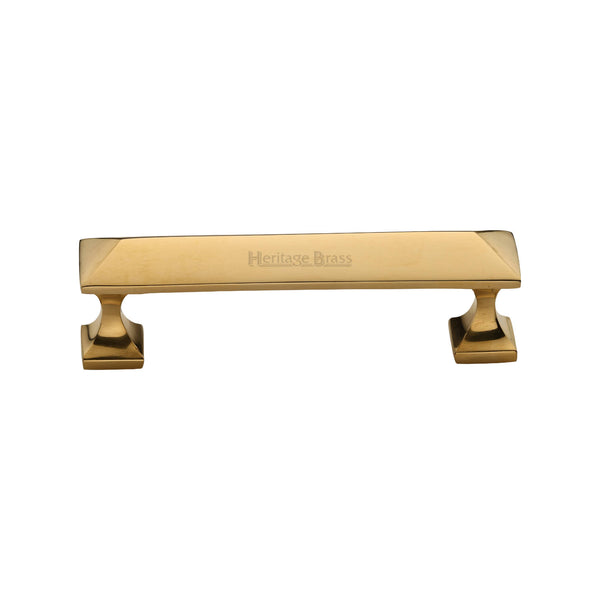 Pyramid Cabinet Pull Handle by M Marcus - Heritage Brass