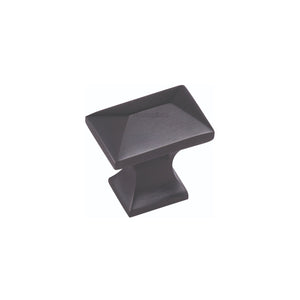Pyramid Cabinet Knob - Antique Brass