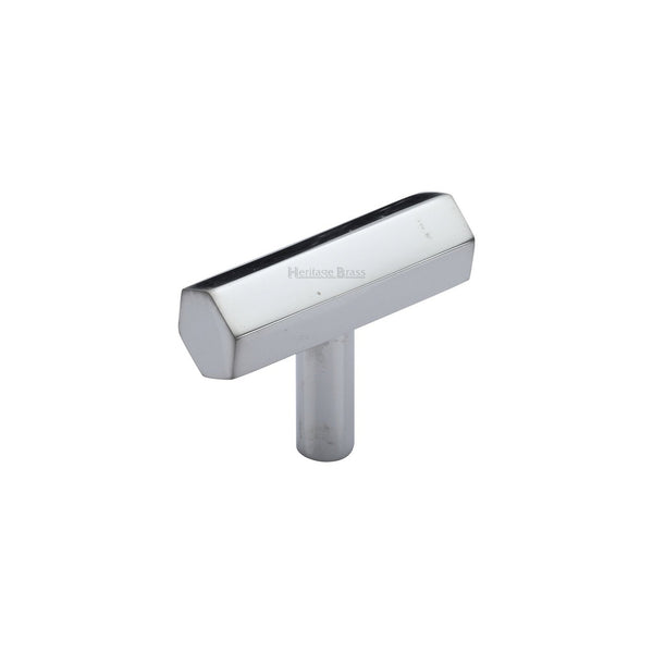 Hexagon T-Bar Cabinet Knob by M Marcus - Heritage Brass