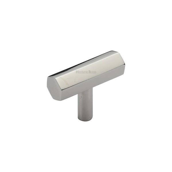 Hexagon T-Bar Cabinet Knob by M Marcus - Heritage Brass