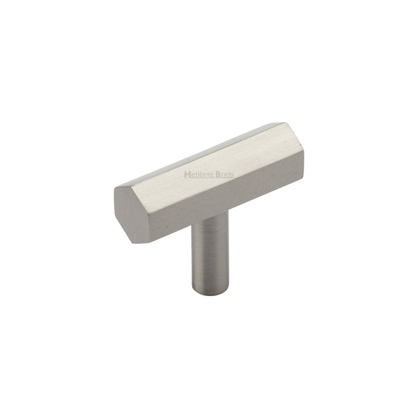 Hexagon T-Bar Cabinet Knob by M Marcus - Heritage Brass