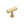 Hexagon T-Bar Cabinet Knob with Rose by M Marcus - Heritage Brass