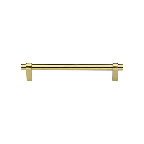 M Marcus - Heritage Brass, Industrial Cabinet Pull Handle, Cabinet Hardware, Cabinet Pull Handles