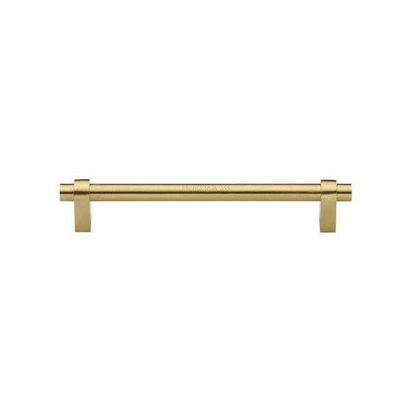 M Marcus - Heritage Brass, Industrial Cabinet Pull Handle, Cabinet Hardware, Cabinet Pull Handles