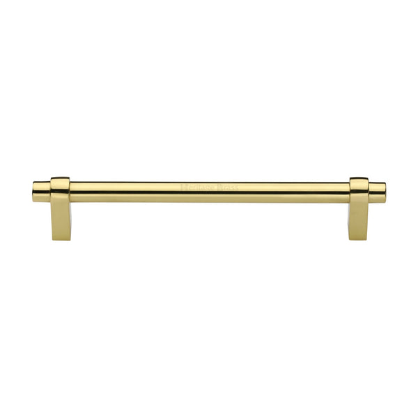 M Marcus - Heritage Brass, Industrial Cabinet Pull Handle, Cabinet Hardware, Cabinet Pull Handles