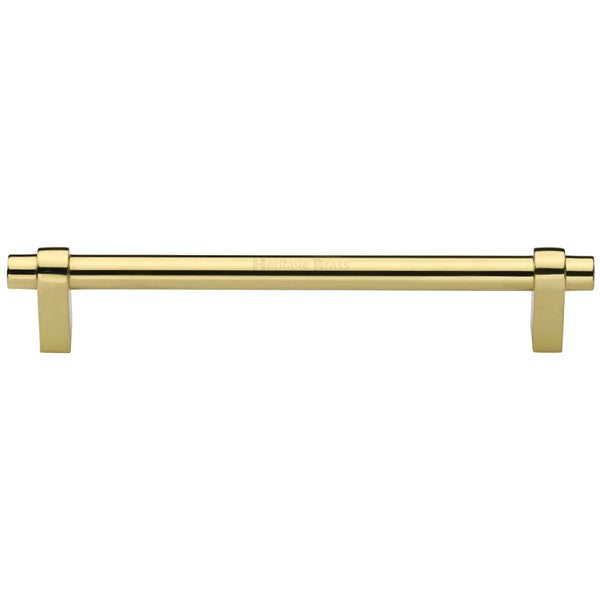 M Marcus - Heritage Brass, Industrial Cabinet Pull Handle, Cabinet Hardware, Cabinet Pull Handles