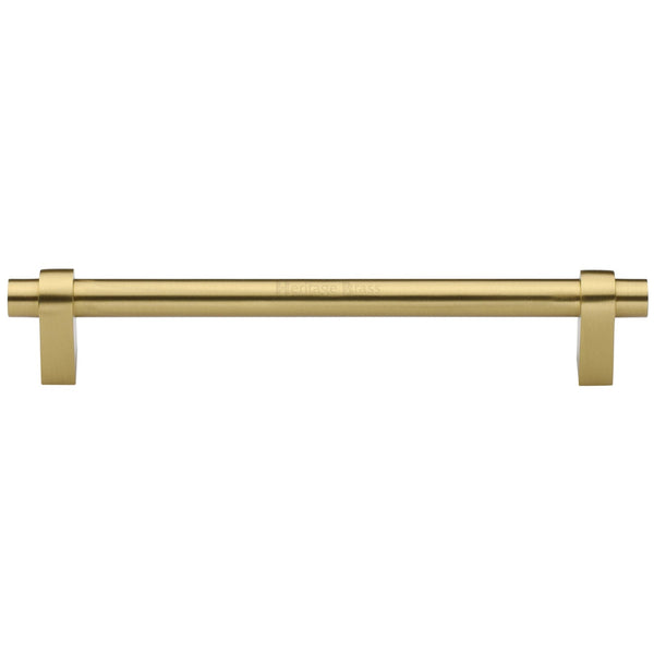 M Marcus - Heritage Brass, Industrial Cabinet Pull Handle, Cabinet Hardware, Cabinet Pull Handles