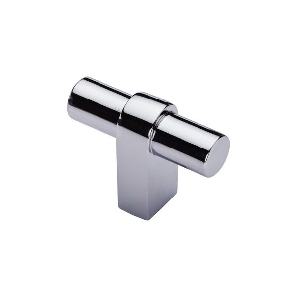 Industrial T-Bar Cabinet Knob by M Marcus - Heritage Brass