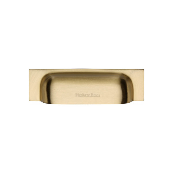 Military Cabinet Drawer Pull by M Marcus - Heritage Brass