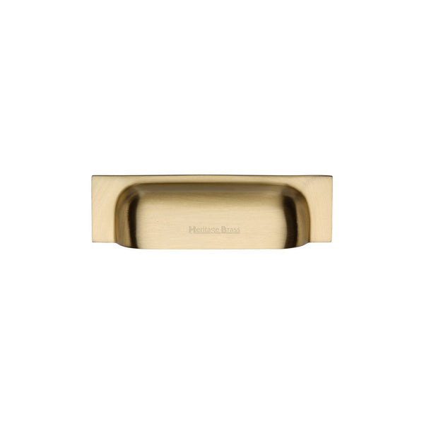 Military Cabinet Drawer Pull by M Marcus - Heritage Brass