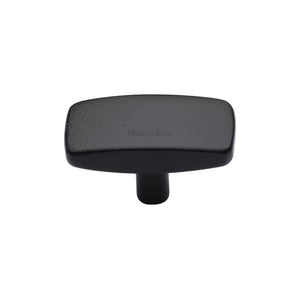 Rectangular Cabinet Knob by M Marcus - Heritage Brass