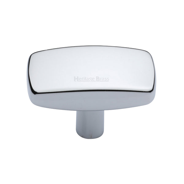 Rectangular Cabinet Knob by M Marcus - Heritage Brass