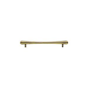 T-Bar Raindrop Cabinet Pull Handle by M Marcus - Heritage Brass