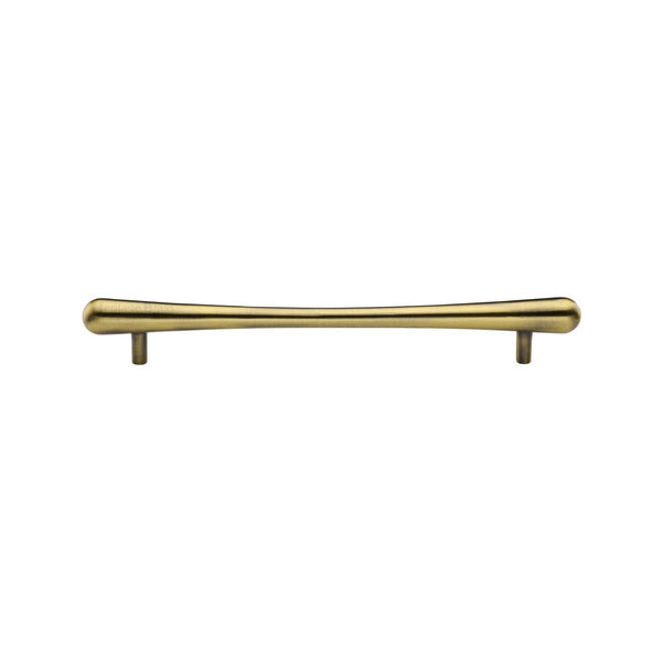 T-Bar Raindrop Cabinet Pull Handle by M Marcus - Heritage Brass