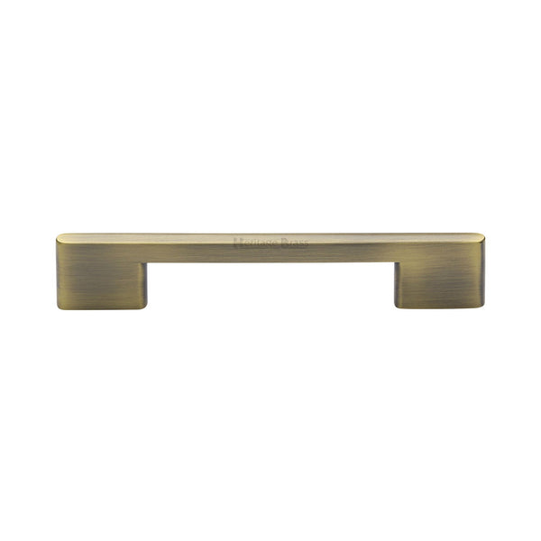 M Marcus - Heritage Brass, Slim Metro Cabinet Pull Handle, Cabinet Hardware, Cabinet Pull Handles