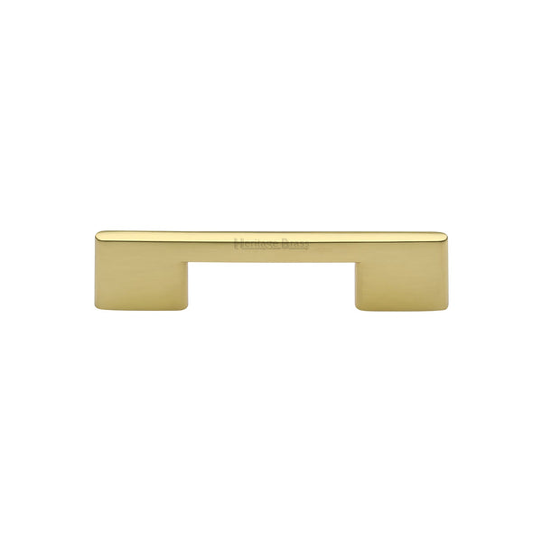 M Marcus - Heritage Brass, Slim Metro Cabinet Pull Handle, Cabinet Hardware, Cabinet Pull Handles