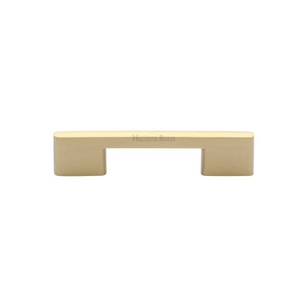 M Marcus - Heritage Brass, Slim Metro Cabinet Pull Handle, Cabinet Hardware, Cabinet Pull Handles