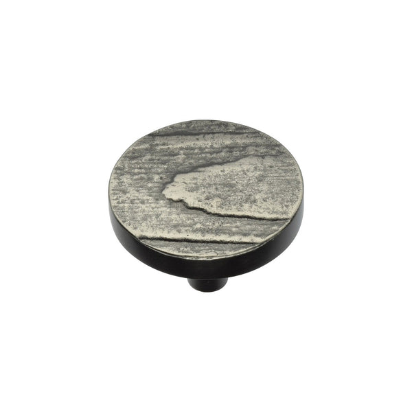 Round Pine Cabinet Knob by M Marcus - Heritage Brass
