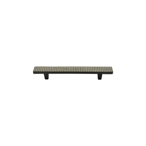 Weave Cabinet Pull Handle - Aged Brass - 128 mm