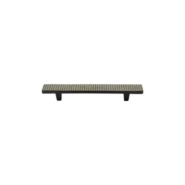 Weave Cabinet Pull Handle - Aged Brass - 128 mm
