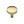Domed Disc Cabinet Knob by M Marcus - Heritage Brass