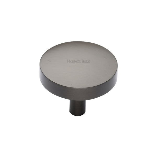 Domed Disc Cabinet Knob by M Marcus - Heritage Brass