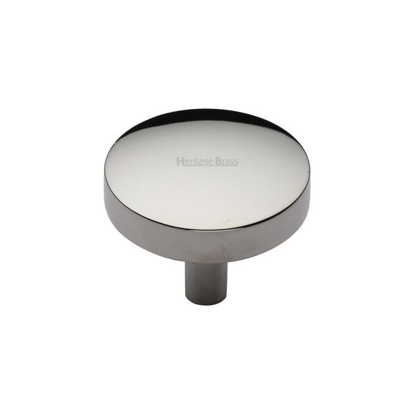 Domed Disc Cabinet Knob by M Marcus - Heritage Brass
