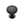 Round Hammered Cabinet Knob with Rose by M Marcus - Heritage Brass