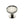 Round Hammered Cabinet Knob with Rose by M Marcus - Heritage Brass